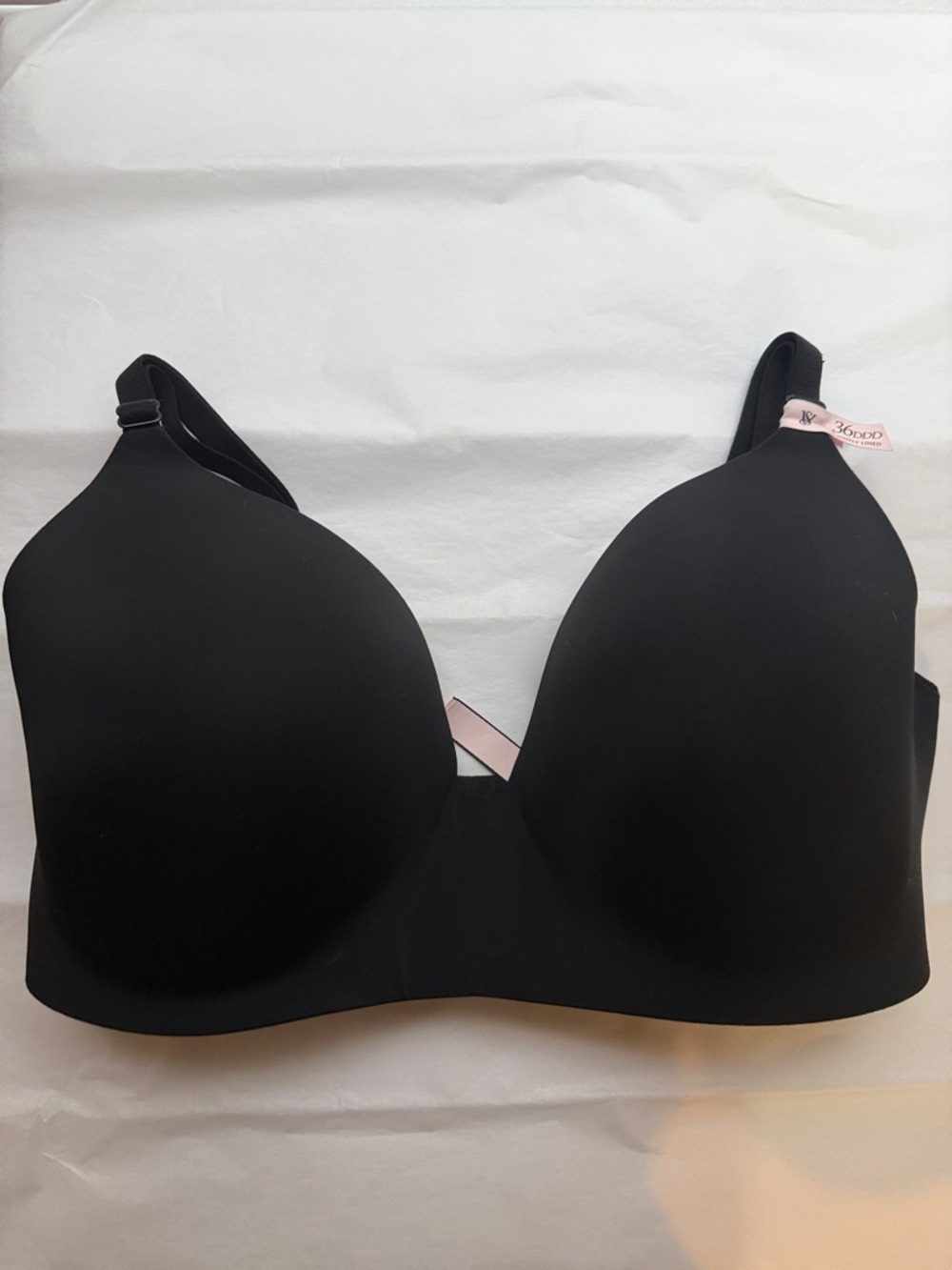 Victoria's Secret Black Seamless Molded T-Shirt Bra